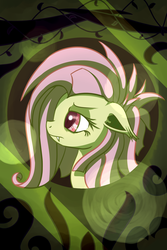 Size: 1280x1920 | Tagged: safe, artist:an-m, fluttershy, bat pony, pony, g4, female, flutterbat, solo