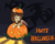 Size: 1095x881 | Tagged: safe, artist:ask-redeye, oc, oc only, oc:red eye, pegasus, pony, halloween, jack-o-lantern, solo