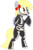 Size: 3000x4499 | Tagged: safe, artist:up1ter, derpy hooves, pony, g4, bipedal, bone, clothes, costume, cute, female, simple background, skeleton costume, solo, transparent background, vector