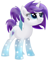 Size: 810x986 | Tagged: safe, artist:partypievt, oc, oc only, oc:indigo wire, pony, unicorn, gradient hooves, simple background, solo, trace, transparent background