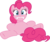 Size: 3568x3023 | Tagged: safe, artist:porygon2z, pinkie pie, g4, my little pony: friendship is magic, the one where pinkie pie knows, belly, featureless crotch, female, frown, high res, scared, simple background, solo, transparent background, vector, wavy mouth