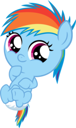 Size: 1416x2368 | Tagged: safe, artist:shutterflyeqd, rainbow dash, pony, g4, the one where pinkie pie knows, baby, baby dash, baby pony, cute, dashabetes, diaper, female, filly, foal, simple background, solo, transparent background, vector, wingless