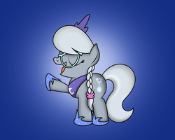 Size: 1171x935 | Tagged: safe, artist:ideltavelocity, silver spoon, g4, crown, cute, female, necklace, silverbetes, solo