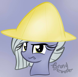 Size: 758x753 | Tagged: safe, artist:lynchristina, limestone pie, g4, female, frown, hat, solo