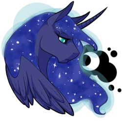 Size: 3000x3000 | Tagged: safe, artist:purplehowl, princess luna, g4, female, high res, simple background, solo, transparent background