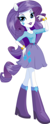 Size: 2202x5412 | Tagged: safe, artist:will290590, rarity, equestria girls, g4, female, hand on hip, lipstick, looking at you, ponied up, simple background, solo, transparent background, uncanny valley, vector