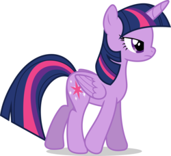 Size: 9100x8298 | Tagged: safe, artist:luckreza8, twilight sparkle, alicorn, pony, g4, what about discord?, .svg available, absurd resolution, female, inkscape, mare, simple background, solo, transparent background, twilight sparkle (alicorn), vector, walking