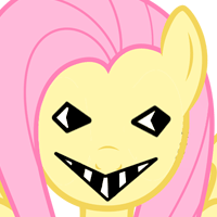 Size: 200x200 | Tagged: artist needed, source needed, safe, fluttershy, g4, animated, female, solo, wat