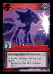 Size: 358x500 | Tagged: safe, enterplay, tantabus, do princesses dream of magic sheep, g4, high magic, my little pony collectible card game, ccg