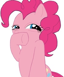 Size: 529x640 | Tagged: source needed, useless source url, safe, pinkie pie, earth pony, pony, g4, cute, female, ponified, reaction image, solo