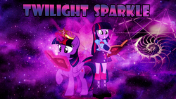 Size: 1920x1080 | Tagged: safe, artist:digiradiance, artist:vector-brony, twilight sparkle, equestria girls, g4, adorkable, book, boots, clothes, cute, dork, duality, element of magic, female, grin, levitation, long hair, magic, raised hoof, self ponidox, shoes, skirt, smiling, solo, squee, telekinesis, tiara, twiabetes, twilight sparkle (alicorn), wallpaper