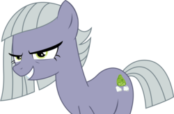 Size: 2761x1815 | Tagged: safe, artist:sketchmcreations, limestone pie, earth pony, pony, g4, hearthbreakers, female, grin, inkscape, mischievous, simple background, smiling, solo, transparent background, vector