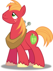 Size: 3696x5000 | Tagged: safe, artist:dashiesparkle, artist:hawk9mm, big macintosh, earth pony, pony, g4, hearts and hooves day (episode), .svg available, absurd resolution, freckles, hearts and hooves day, male, ponyscape, simple background, solo, stallion, transparent background, vector