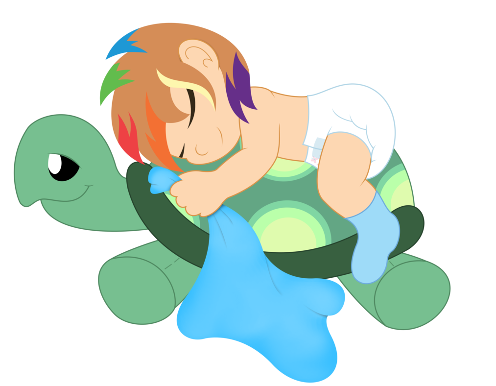 1476281 - artist:sollace, baby dash, behaving like a dog, cute, diaper,  foal, pony, rainbow dash…