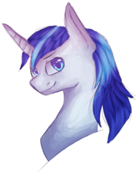 Size: 791x1010 | Tagged: safe, artist:dashiiespear, shining armor, g4, male, portrait, solo