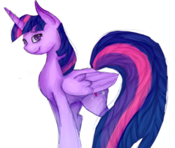 Size: 1024x869 | Tagged: safe, artist:dashiiespear, twilight sparkle, alicorn, pony, g4, female, mare, simple background, solo, transparent background, twilight sparkle (alicorn)