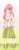 Size: 530x1400 | Tagged: safe, artist:mariogamesandenemies, fluttershy, human, g4, clothes, female, flattershy, hair over one eye, humanized, skirt, smiling, solo, tank top