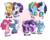 Size: 5000x4000 | Tagged: safe, artist:dreamyeevee, applejack, pinkie pie, pokey pierce, rainbow dash, rarity, soarin', starlight glimmer, trixie, twilight sparkle, alicorn, earth pony, pegasus, pony, g4, agender, agender pride flag, alternate hairstyle, asexual, asexual pride flag, bigender, bigender pride flag, bilight sparkle, biromantic, bisexual pride flag, blushing, clothes, comments locked down, discussion in the comments, female, female to male, gay, gender headcanon, horn, horn ring, lesbian, lgbt, lovewins, male, male to female, mare, pansexual, pansexual pride flag, polyamory, polysexual, polysexual pride flag, pride, scarf, sexuality, sexuality headcanon, ship:pokeypie, ship:rarijack, ship:soarindash, ship:startrix, ship:twistarlight, ship:twixie, shipping, stallion, straight, t4t, trans female, trans male, trans stallion rainbow dash, transgender, transgender pride flag, tumblr, twilight sparkle (alicorn), twixstar