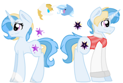 Size: 975x658 | Tagged: safe, artist:katiekat2002, prince blueblood, trixie, oc, oc only, oc:drocell, oc:lucius, pony, unicorn, g4, brother and sister, clothes, female, male, mare, offspring, parent:prince blueblood, parent:trixie, parents:bluetrix, ship:bluetrix, shipping, straight, suit, twins