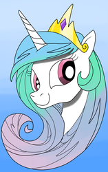 Size: 660x1050 | Tagged: safe, artist:andypriceart, artist:ced75, princess celestia, g4, colored, female, solo
