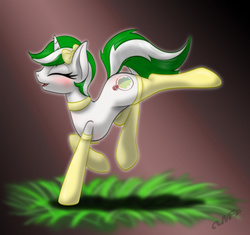 Size: 2000x1882 | Tagged: safe, artist:miniferu, oc, oc only, oc:mint leaf, pony, unicorn, clothes, socks