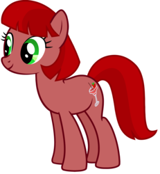 Size: 4620x5000 | Tagged: safe, artist:taffy, oc, oc only, oc:strawberry jam, earth pony, pony, absurd resolution, earth pony oc, female, mare, simple background, solo, transparent background