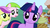 Size: 1280x720 | Tagged: safe, screencap, twilight sparkle, unicorn, friendship is magic, g4, animation error, cupcake, food, looking at you, smiling, unicorn twilight