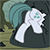 Size: 50x50 | Tagged: safe, artist:foxbeast, edit, cloudy quartz, earth pony, pony, g4, animated, butt, butt only, buttstuck, female, gif for breezies, mare, picture for breezies, plot, quartzbutt, solo, stuck