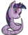 Size: 525x648 | Tagged: artist needed, safe, twilight sparkle, worm, g4, female, solo, species swap, twiworm, wat