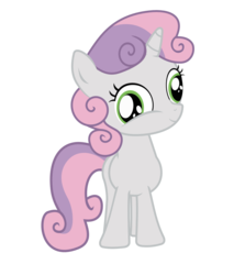Size: 1516x1778 | Tagged: safe, artist:skylark-torch, sweetie belle, g4, derp, female, simple background, solo, sweetie derp, transparent background, vector