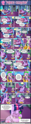 Size: 1434x5664 | Tagged: safe, artist:dsana, artist:thedescendant, spike, twilight sparkle, alicorn, dragon, pony, g4, :p, book, comic, crying, cute, eyes closed, fangs, feels, female, frown, hug, mama twilight, mare, open mouth, polishing, sad, smiling, spikelove, tongue out, twilight sparkle (alicorn)