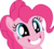 Size: 5157x4678 | Tagged: safe, artist:sketchmcreations, pinkie pie, g4, hearthbreakers, absurd resolution, face, female, happy, inkscape, simple background, smiling, solo, transparent background, vector