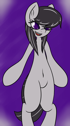 Size: 1889x3422 | Tagged: safe, artist:psicarii, octavia melody, earth pony, pony, g4, belly button, bipedal, female, solo