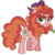 Size: 864x864 | Tagged: safe, artist:thecheeseburger, tree h. hooffield, pony, g4, my little pony: friendship is magic, the hooffields and mccolts, eyebrows, gap teeth, hat, haystick, looking at you, raised hoof, simple background, solo, transparent background, vector