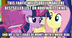 Size: 1909x1015 | Tagged: safe, screencap, fluttershy, twilight sparkle, alicorn, pony, g4, the hooffields and mccolts, female, image macro, mare, meme, twilight sparkle (alicorn)