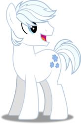 Size: 3277x5000 | Tagged: safe, artist:dashiesparkle, artist:lahirien, double diamond, g4, the cutie map, .svg available, absurd resolution, inkscape, looking back, male, missing accessory, open mouth, ponyscape, simple background, solo, transparent background, vector