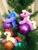 Size: 720x960 | Tagged: safe, artist:1stastrastudio, apple bloom, lily, lily valley, trixie, pony, unicorn, g4, christmas tree, clothes, female, irl, mare, photo, plushie, socks, tree