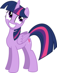 Size: 4500x5779 | Tagged: safe, artist:vaderpl, twilight sparkle, alicorn, pony, g4, party pooped, .svg available, absurd resolution, cute, female, grin, inkscape, mare, simple background, smiling, solo, squee, transparent background, twiabetes, twilight sparkle (alicorn), vector