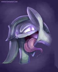 Size: 1024x1280 | Tagged: safe, artist:neoncel, marble pie, g4, female, solo, tongue out