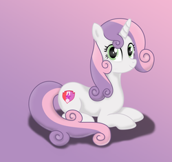 Size: 2074x1950 | Tagged: safe, artist:deannaphantom13, sweetie belle, pony, crusaders of the lost mark, g4, adult, cutie mark, female, older, solo, the cmc's cutie marks