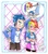 Size: 1694x1918 | Tagged: safe, artist:janadashie, rainbow dash, soarin', equestria girls, g4, blushing, clothes, crushing, crying, female, humanized, male, micro, ship:soarindash, shipping, skirt, straight, traditional art