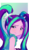 Size: 400x679 | Tagged: safe, artist:loyaldis, aria blaze, equestria girls, g4, female, looking at you, solo