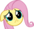 Size: 957x831 | Tagged: safe, artist:rainbro41, fluttershy, pony, a friend in deed, g4, female, portrait, simple background, solo, transparent background, vector