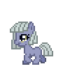 Size: 100x102 | Tagged: safe, artist:sharkgal321, limestone pie, g4, animated, cute, desktop ponies, female, filly, foal, limabetes, pixel art, solo, sprite, trotting, walking, younger