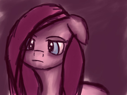 Size: 1024x768 | Tagged: safe, artist:pinkiejay, pinkie pie, g4, female, pinkamena diane pie, solo, tired