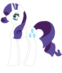 Size: 811x960 | Tagged: safe, artist:sky-draws-things, rarity, g4, female, simple background, solo