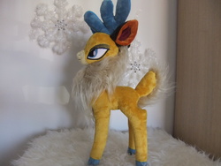 Size: 4000x3000 | Tagged: safe, artist:masha05, velvet (tfh), deer, reindeer, them's fightin' herds, community related, for sale, irl, photo, plushie