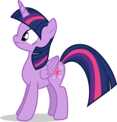 Size: 8000x8339 | Tagged: safe, artist:luckreza8, twilight sparkle, alicorn, pony, g4, the hooffields and mccolts, .svg available, absurd resolution, boop, female, inkscape, mare, offscreen character, scrunchy face, simple background, solo, transparent background, twilight sparkle (alicorn), vector
