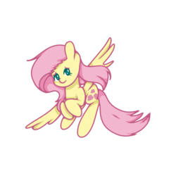 Size: 1000x1000 | Tagged: safe, artist:amurple33, fluttershy, g4, female, flying, simple background, solo, transparent background