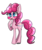 Size: 462x545 | Tagged: safe, artist:moekonya, pinkie pie, g4, female, heart eyes, solo, wingding eyes